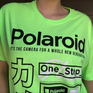 Neon “Polaroid” Top